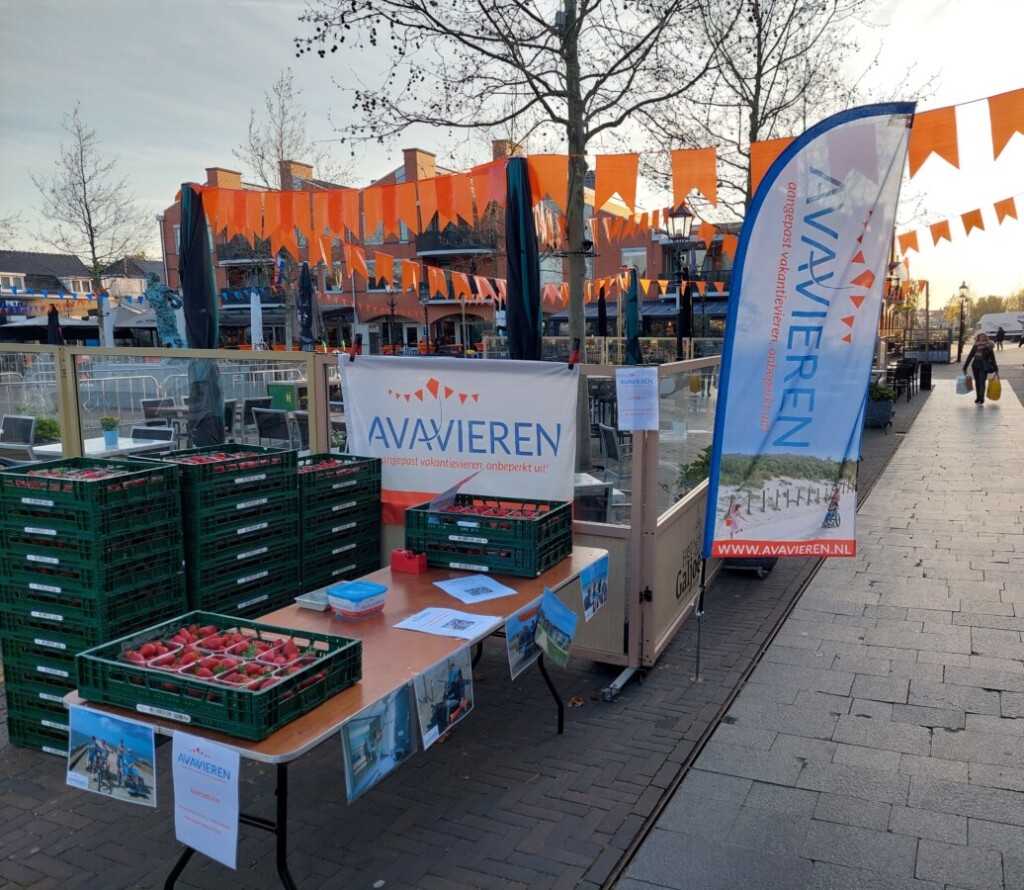 Avavieren Aardbeien inzamelingsactie