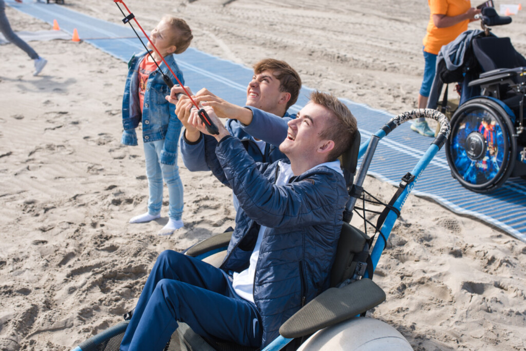 Powerkiten strandsportdag