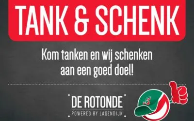 Tank en schenk bij Esso de Rotonde.