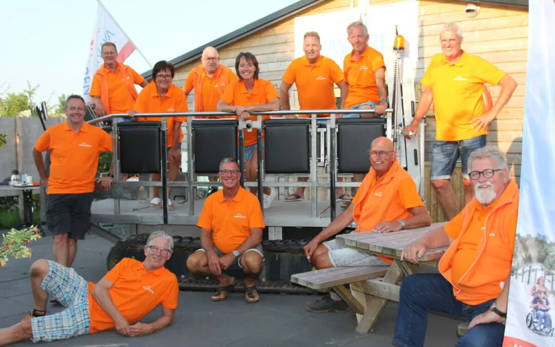 Strandrupschauffeurs Avavieren in nieuw outfit.
