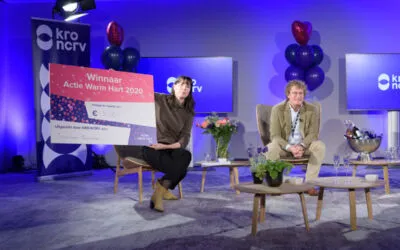 Stichting Avavieren wint 2de prijs bij de actie Warm Hart KRO-NCRV.