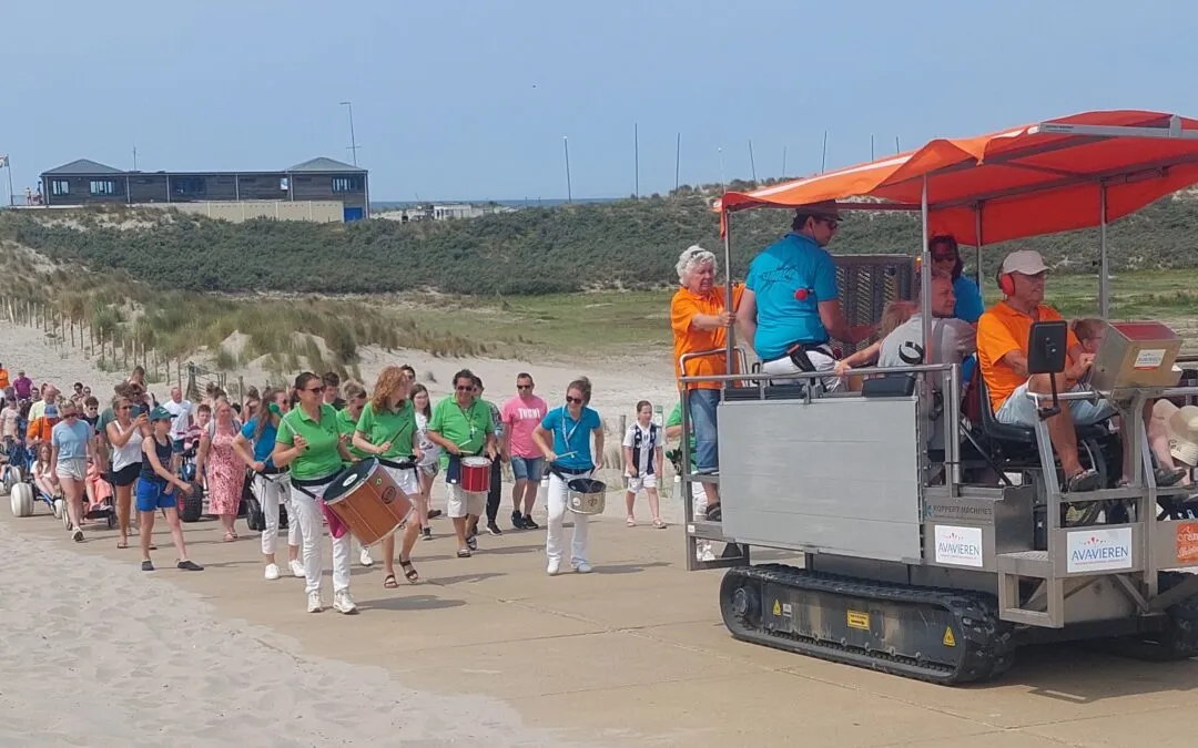 Strandsportdag Stichting Avavieren en Fonds Kind en Handicap