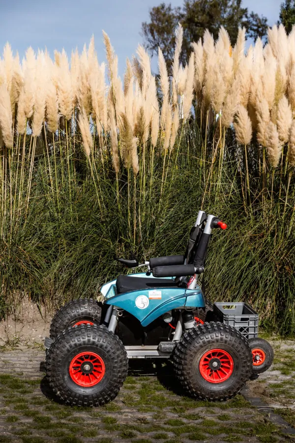 El. Strandrolstoel Rolstoel fiets avavieren