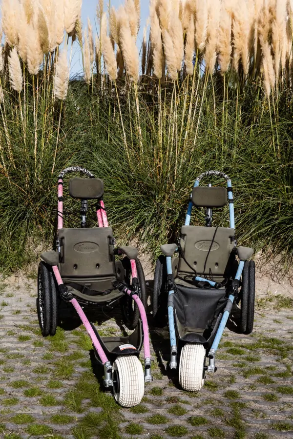 Sportieve strandrolstoel avavieren strandrolstoel